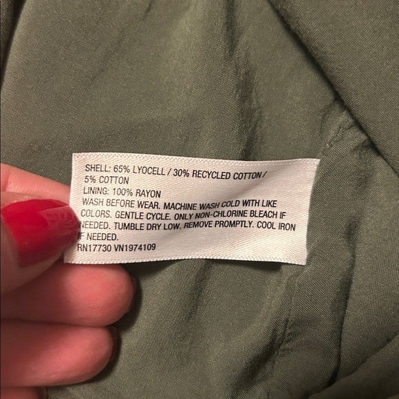 Universal Thread Olive Green Vest - Picture 6 of 6